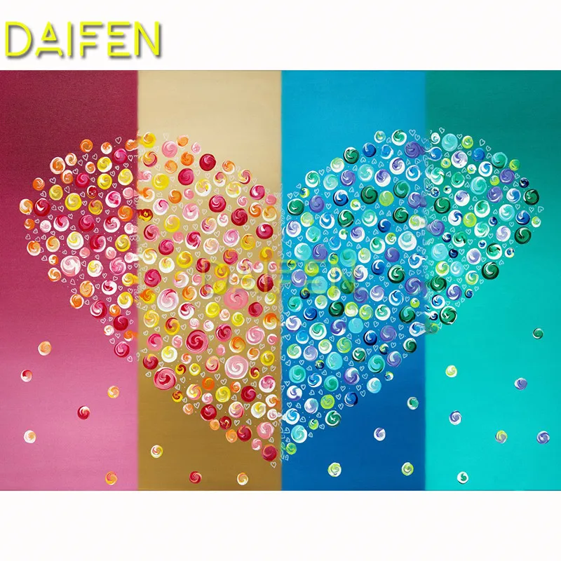 Full Square Diamond mosaic four seasons heart  love 5D DIY Diamond embroidery Full Round Diamond painting Cross stitch