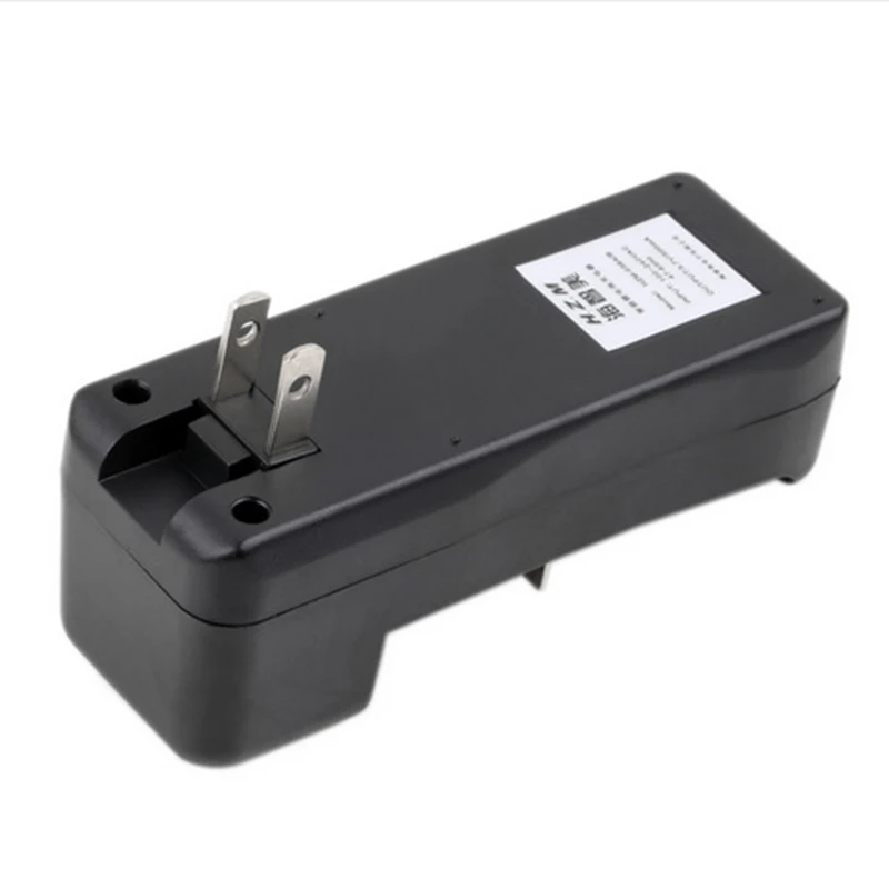 Universal 18650 Battery Charger Adapter 3.7V 500ma 1/ 2 Slots Intelligent power off IC EU US Plug for rechargeable Battery 18650