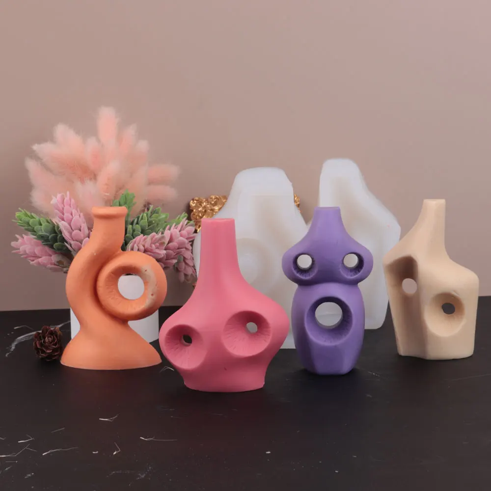 Moldes de silicona con forma de nube de burbujas para velas, molde aromático artesanal de cera de soja para manualidades, DIY, Cubo de arte, herramientas para hornear pasteles hechos a mano, formas de jabón