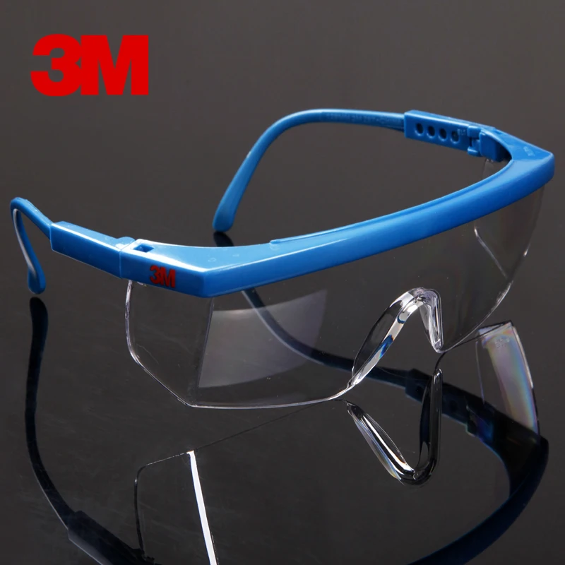 3M 1711AF Safety Glasses Anti-fog Dust Impact Resistant Goggles UV Protection Transparent Glasses Outdoor Sports Claasic Eyewear