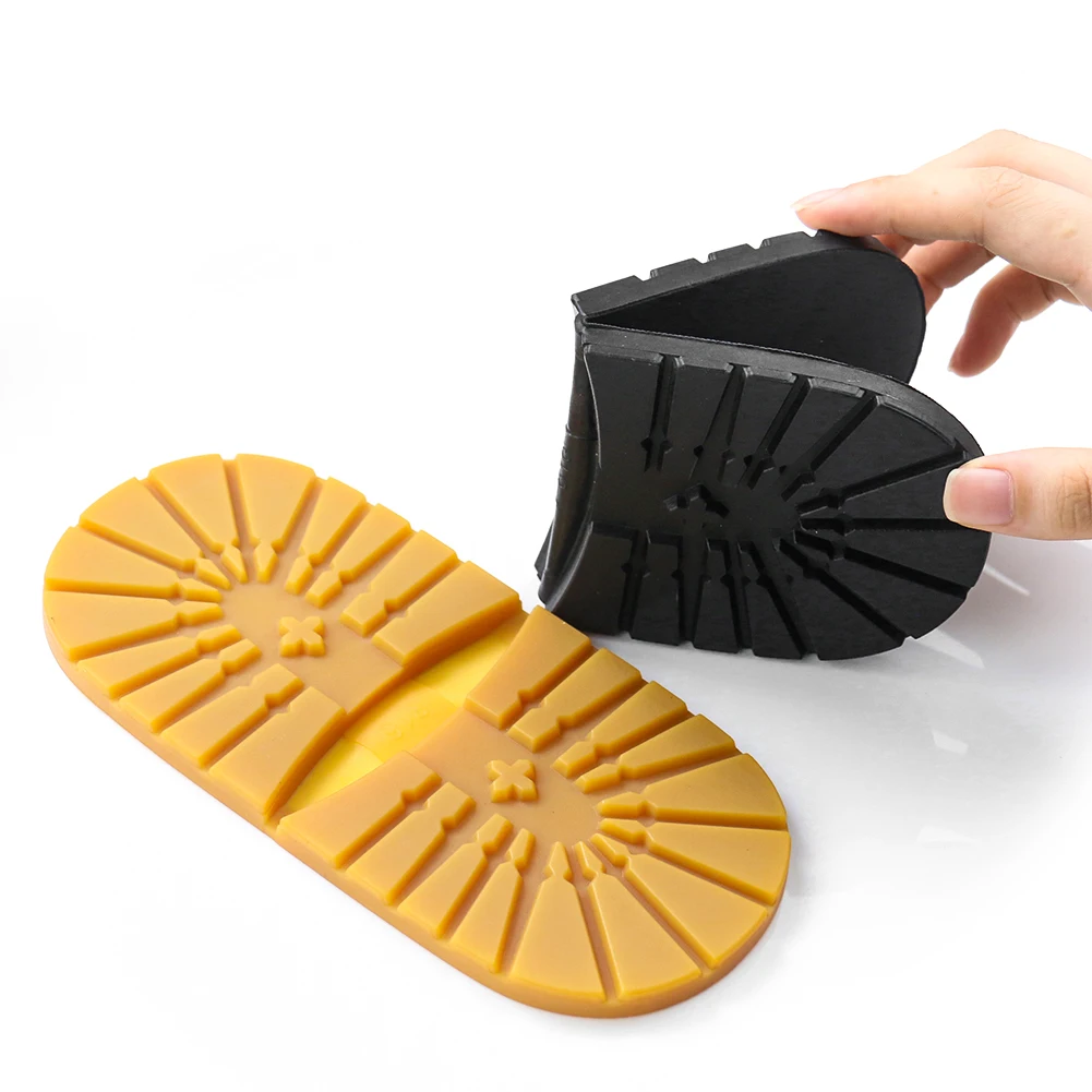 Thicken Rubber Shoe Soles for Men Business Leather Shoes Heel Non-slip Repair DIY Replacement Outsoles Mat Pad Climbing Insole