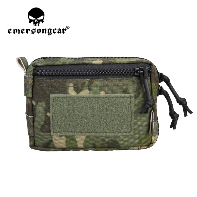 Emersongear Tactical Plug-in Debris Waist Bag External Equipment Storage Purposed Bag For Hunting Vest Airsoft Shooting Cycling