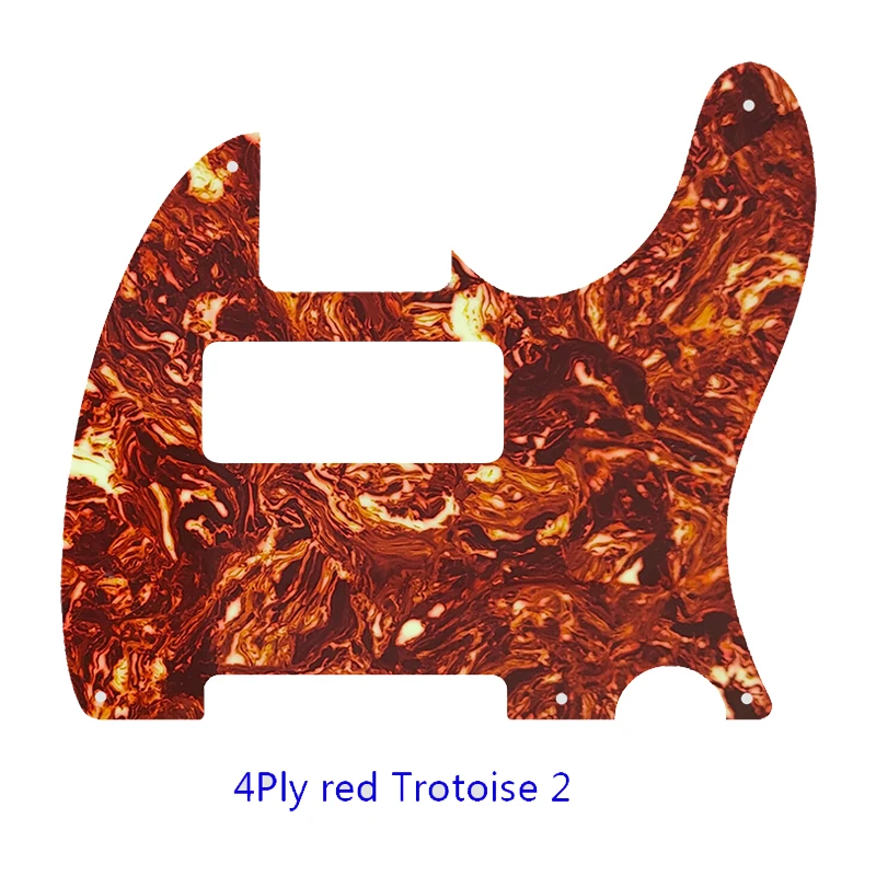 Xin Yue CUSTOM Guitar Parts For US Standard 5 Screw Holes P90 Tele Telecaster Guitar Pickguard Scratch Plate, Multicolor Choice