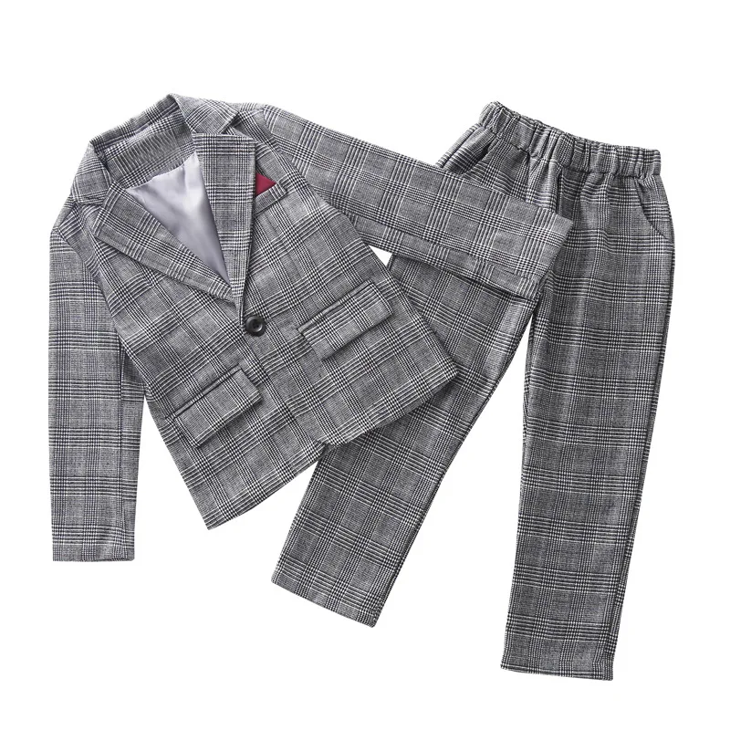 Girls Suit Coat+Pants 2Pcs/Sets 2023 Stylish Spring Autumn Teenager Kid School Outdoor Clothes Kids Children Clothing
