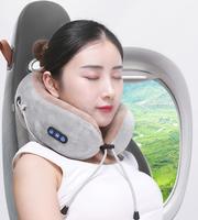 Electric Neck Massager U shaped Pillow Multifunctional Portable Shoulder Cervical Massager Outdoor Home Car Relaxing Massage