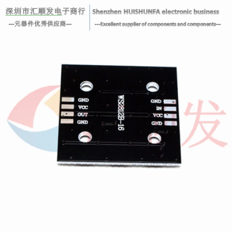 WS2812B 4x4-bit RGB كامل اللون LED نموذج مشغل 16 بت ضوء اللون led مجلس التنمية مربع