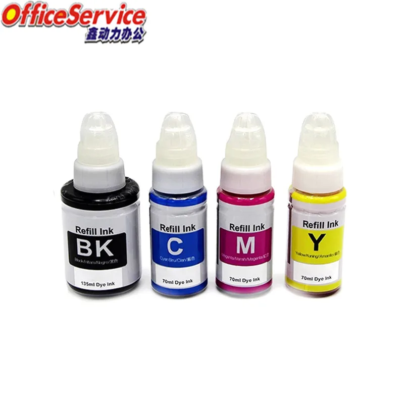 GI790 GI-790 GI890 dye ink refill compatible for Canon G1000 G1010 G2000 G2002 G2010 G3000 G3010 G4000 G4010 G1810 G2800 printer