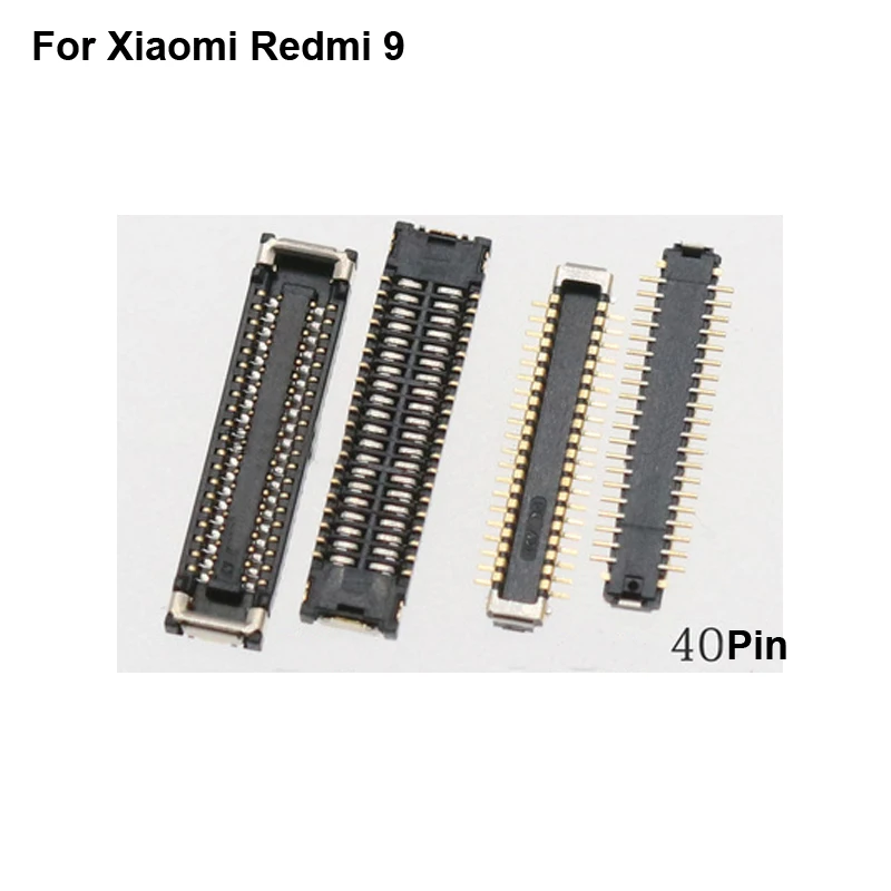 2pcs FPC connector For Xiaomi Redmi 9 LCD display screen on Flex cable on mainboard motherboard  For Xiao mi Redmi 9 Redmi9