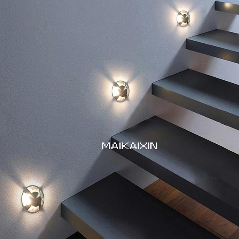 Waterproof Led Light Garden Underground 3W 5W IP68 Outdoor Deck Sidewalk Path Spot Recessed Landscape Lamp 110V220V DC12V24V