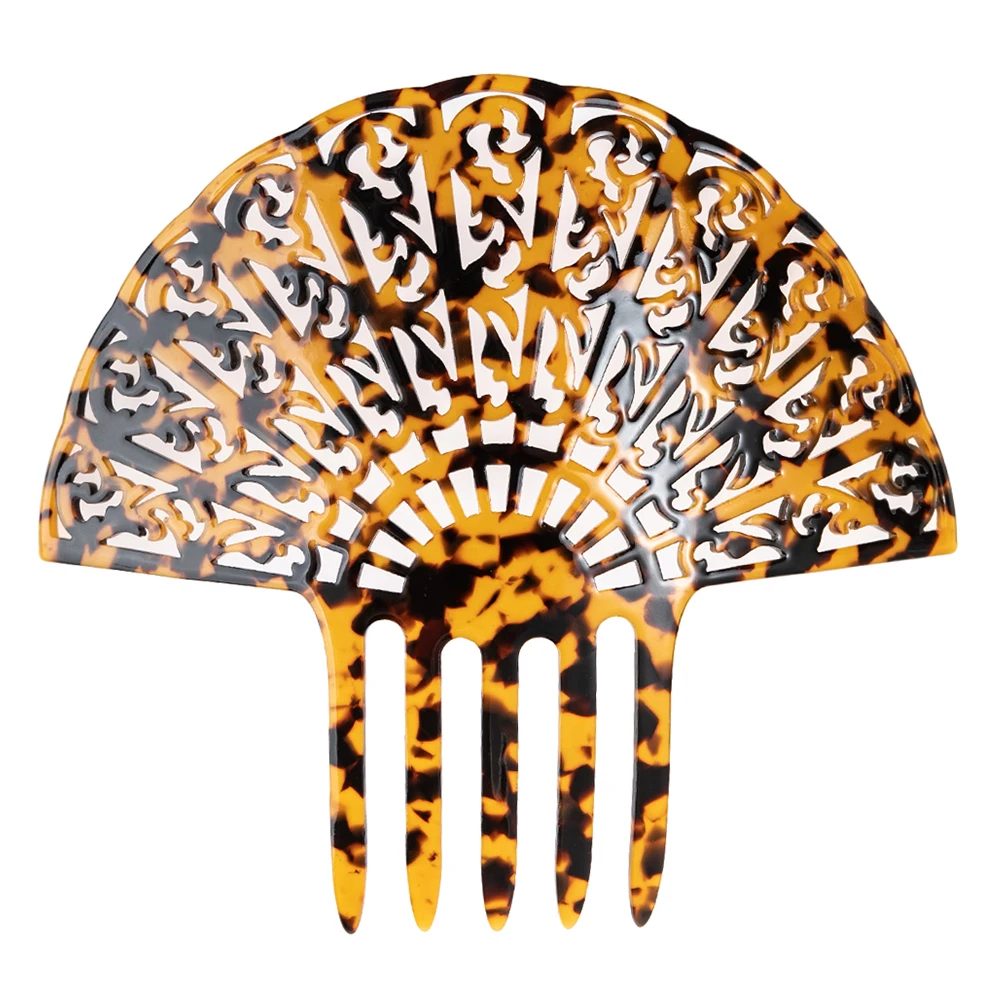 Classic Hair combs for women Acetate hair accessories combs Tortoiseshell hair jewelry Vintage hairpin Flamenco dancers comb