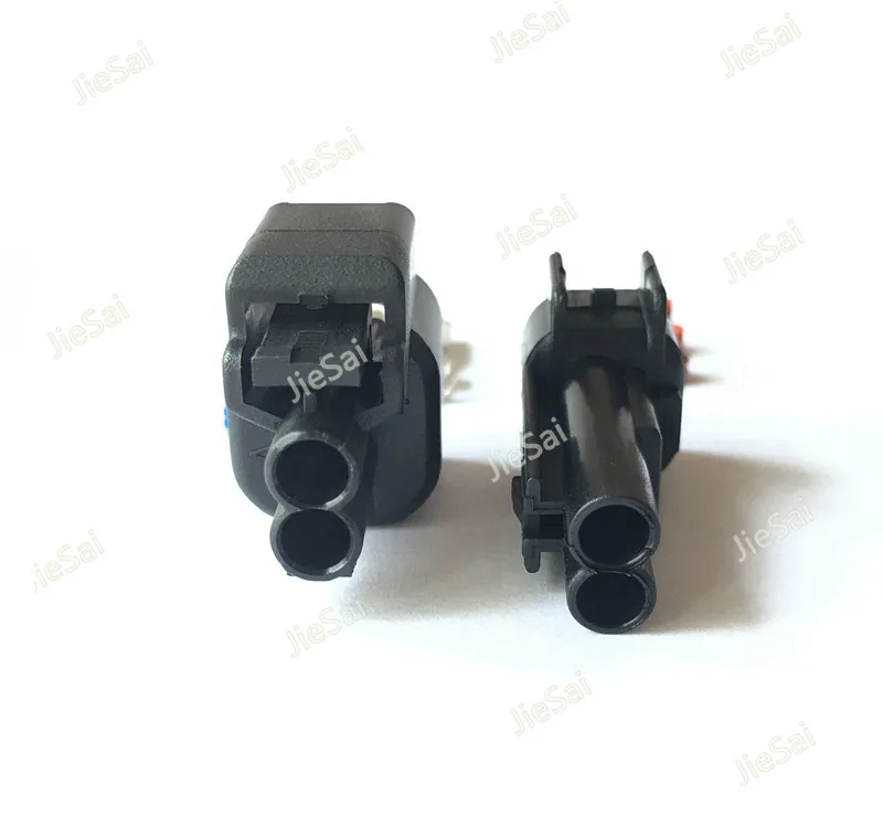 Delphi 2 Pin Female And Male EV6 Fuel Injector Electrical Connector Auto Plug