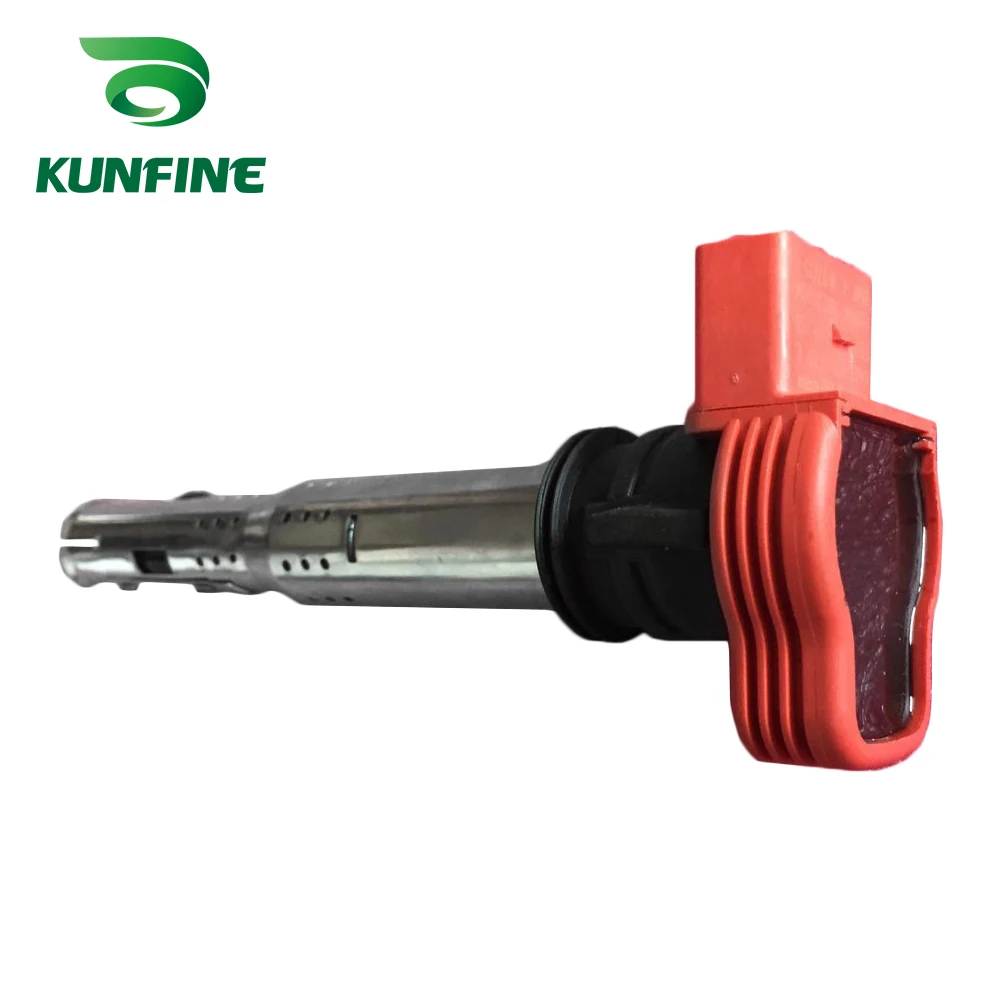 

KUNFINE Engine Ignition Coil For VW AUDI TOUAREG A4 A6 A7 A8 R8 Q7 2.8FSI 3.0TFSI 3.2FSI 06E 905 115 E 06E905115E