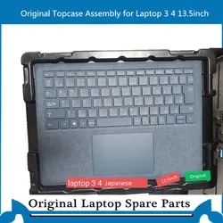 Original  Topcase Assembly For Microsoft Surface Laptop 3 4 1867 1868 1950 1951  13.5 inch  Keyboard with Trackpad Japanese