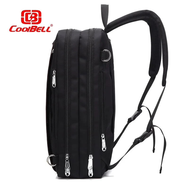 Convertible Backpack Shoulder Messenger Business Briefcase Leisure Handbag Waterproof Travel Fits 17.3 Inch Laptop Backpack