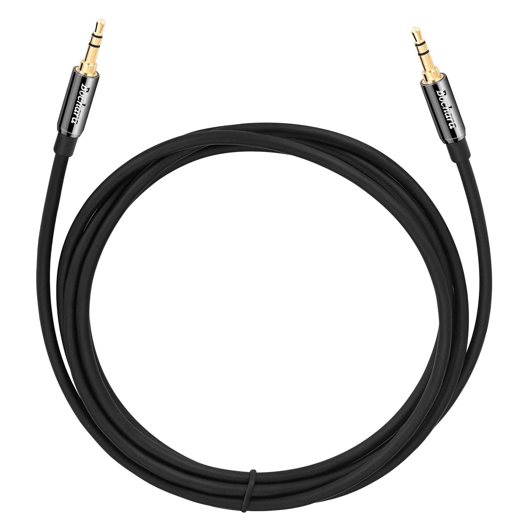 Bochara Gold Plated 3.5mm Audio Cable Male to Male Shielded  For Speakers Headset 1.8m 3m 5m 10m 15m 20m