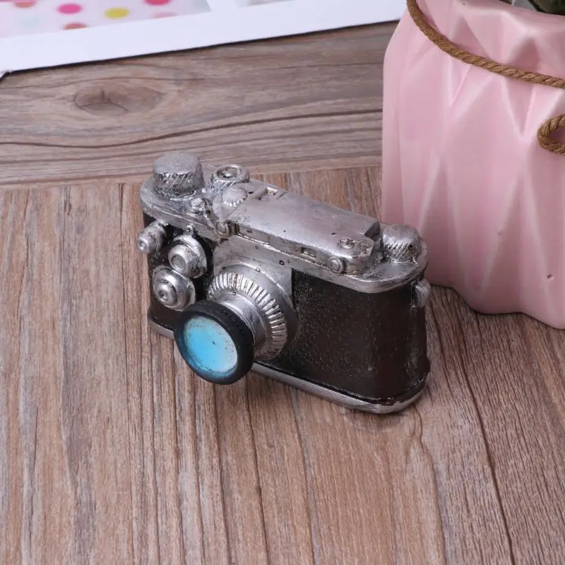 Newborn Photography Props Infant DIY Props Accessories Retro Resin Mini Small Decoration Creation Gentlemen Camera GXMB