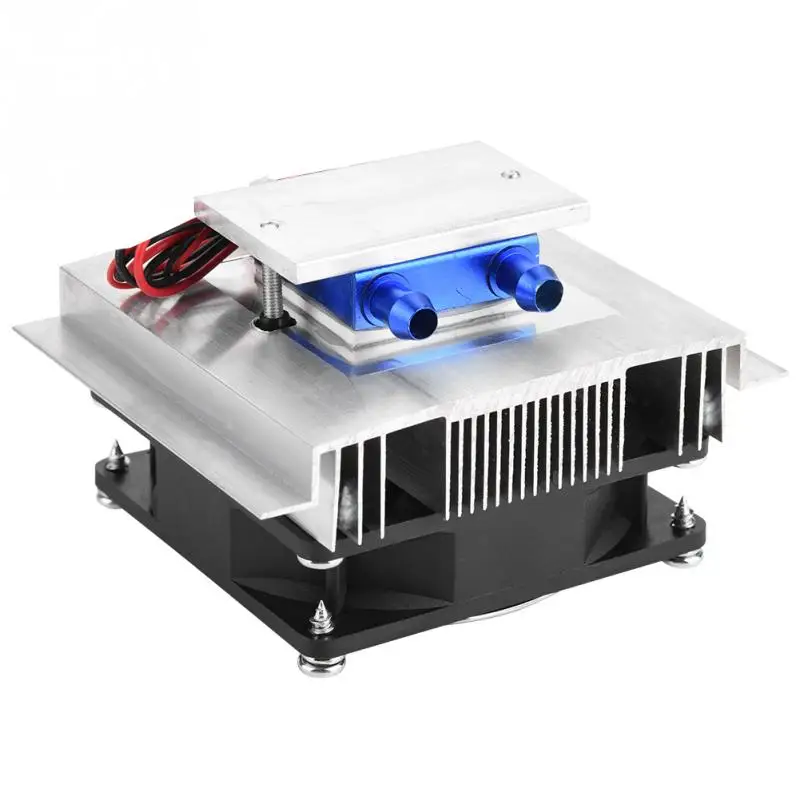 50W DIY Thermoelectric Cooler Cooling System Semiconductor Refrigeration System Kit Heatsink Cooler for 15L Water