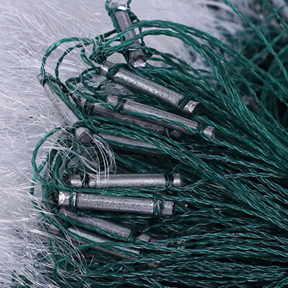 Single-layer Fishing Sticky Net Professional Net Silk Line Fishing Net Fishing Tools (Single-layer 0ne Finger)