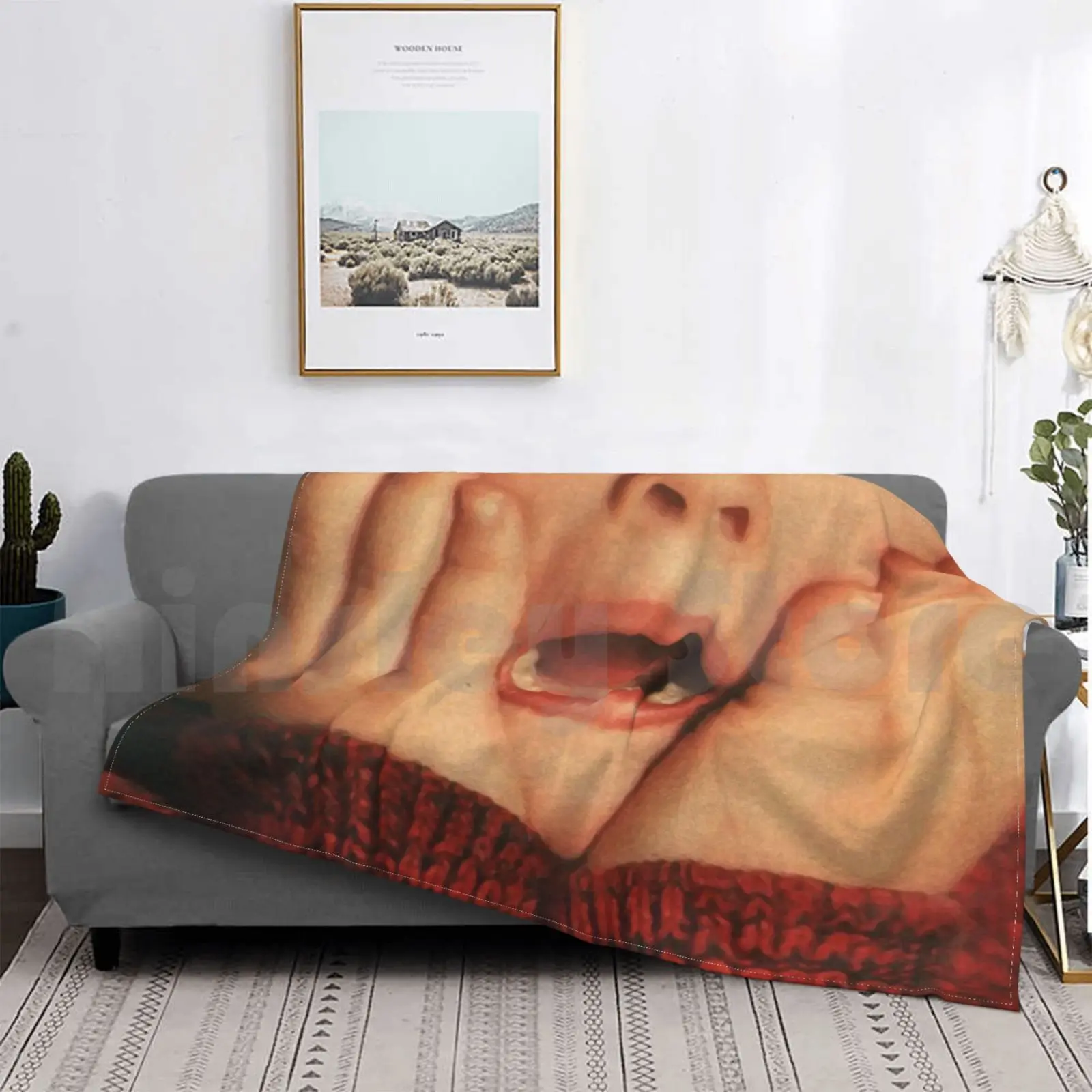 بطانية كيفن مكاليستر الصراخ لسرير الأريكة والسفر والممثل الفيلم الكلاسيكي ماكولاي كولكين الطفل ستار كوميدي #3