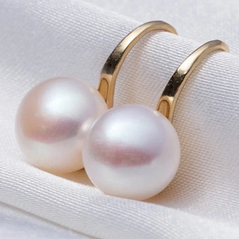 Women Earrings Imitation Pearls Ball Hook Earrings Eardrops Bridal Wedding Party Jewelry