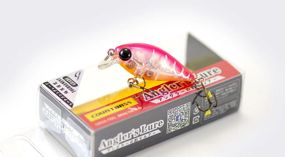 Countbass-Kurbelköder mit VMC-Haken 36 mm 1-3/8 Zoll 4 g 1/8 oz. Dive 0,4–1,2 m Hard Body Diver Angelköder Wobbler Hardbait – Detail 23