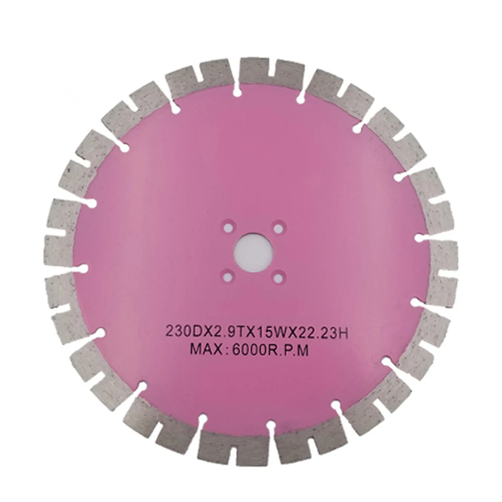 

DB45 Diamond Sintered 9 Inch Wall Cutting Disc D230mm Groove Segmented Diamond Circular Saw Blades for Hard Stone 10PCS