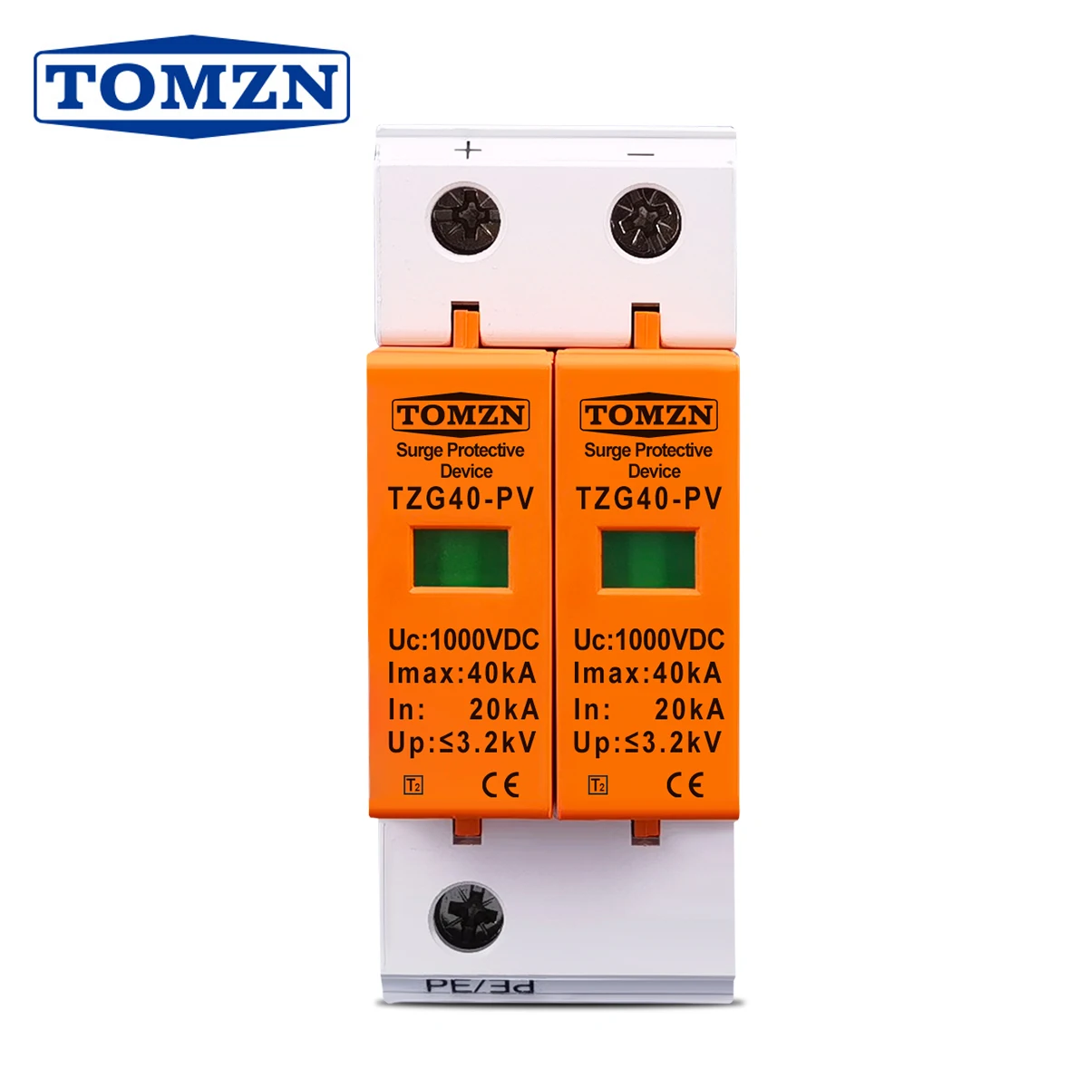 SPD DC 1000V 20KA~40KA House Surge Protector Protective Low-voltage Arrester Device