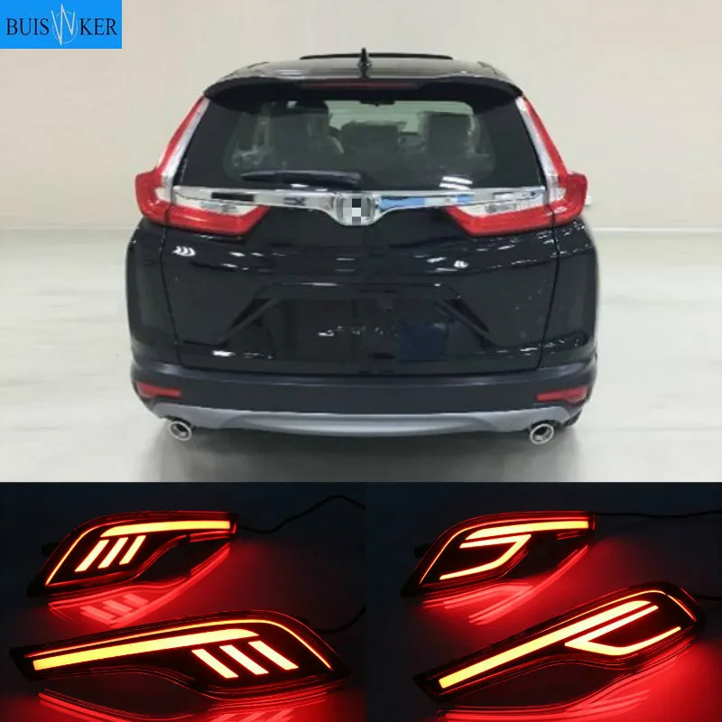 

2 шт. светодиодный ные многофункциональные отражатели для Honda CRV 2017 2018 2019
