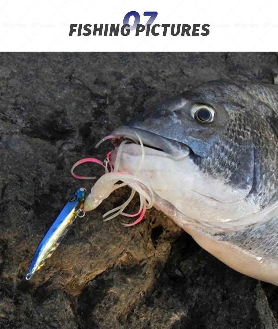 OBSESSION J25 Inchiku Tintenfisch Köder Metall Langsam Jig Köder Kopf Röcke Haken 40g-200g Sinkende Salzwasser meer Angeln Spinning Jig Köder – Detail 19
