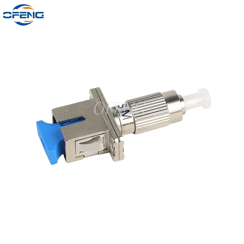 SC-FC FC macho SC hembra conector rápido de fibra FTTH adaptador de transferencia de fibra óptica monomodo acoplador de medidor de potencia personalizado