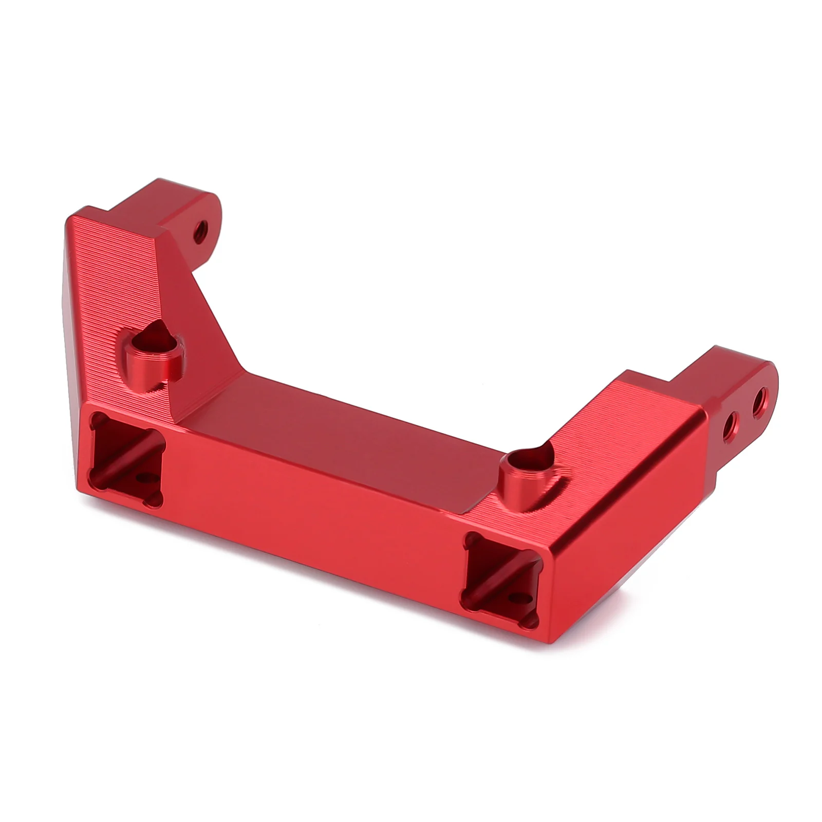 INJORA CNC Aluminum Alloy Front & Rear Bumper Mount Servo Stand For 1/10 RC Crawler TRX4 TRX-4 8237 Upgrade Parts