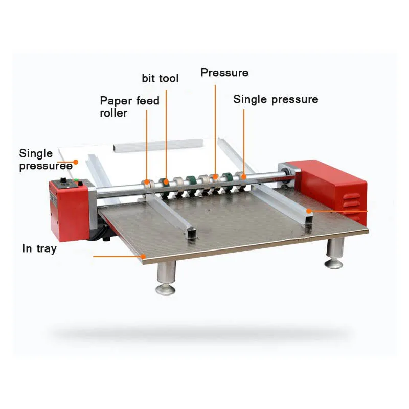 Electric Creasing Machine Multi-function Creasing Machine Can Creasing Single Mark Line Double Mark Line Book Spine