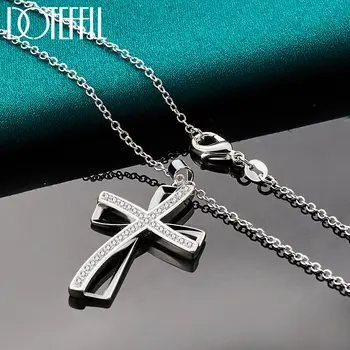 10 最佳銷售 925銀十字項鍊 - №8