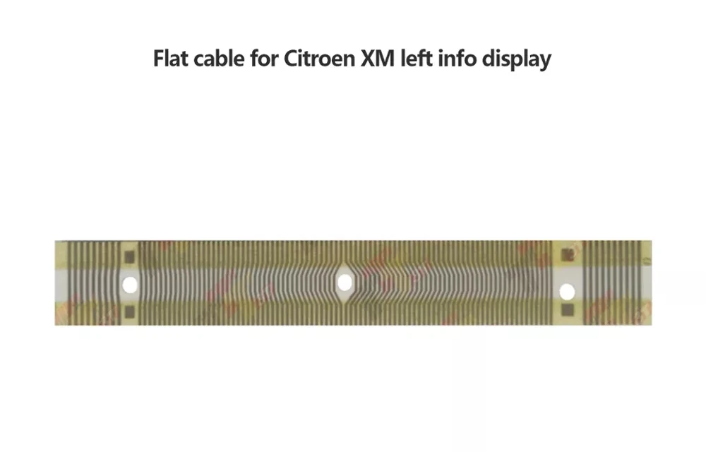 Flat Ribbon cable LCD connector for Citroen XM left info display infocenter