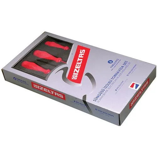 İzeltaş Screwdriver Set Bayonet Insulated 6 Piece