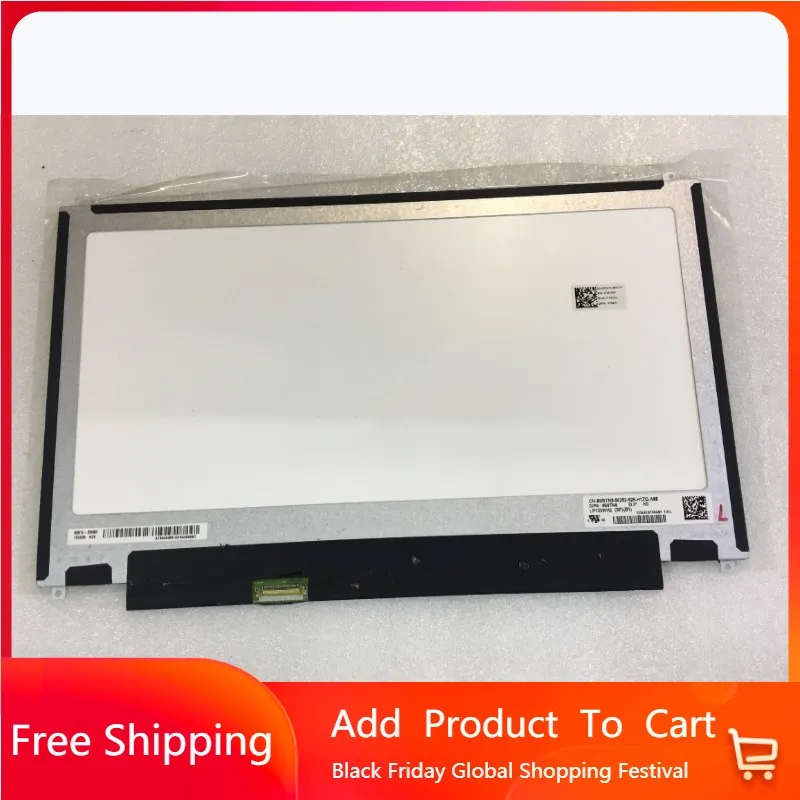 13.3 Inch LCD Screen For Dell Inspiron 13 7348 7347 Full-HD Touch Display LP133WH2-SPB1 0W6TN0 Replacement Panel