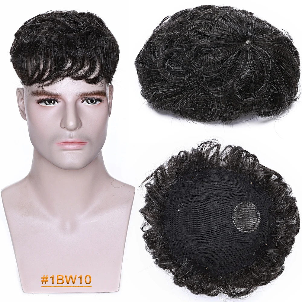 SEGO 16x19cm Human Hair Toupee