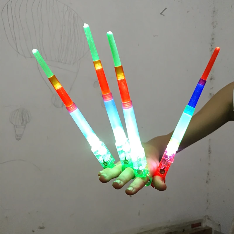 

Concert Party Decoration Luminous Finger Ring Telescopic Led Light Stick For Birthday Christmas Rave Toys 1760PCS/Llot