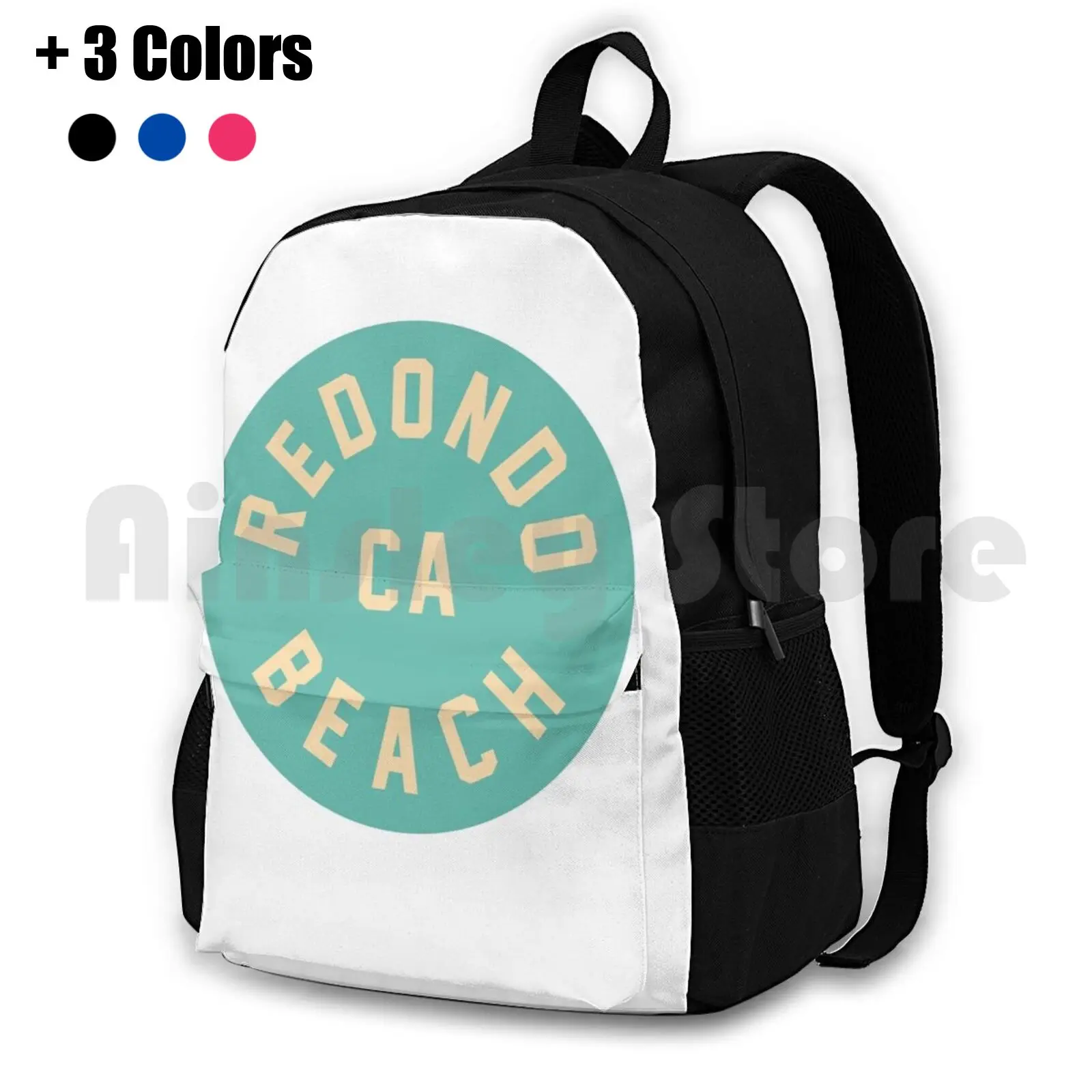 Redondo Beach-California Outdoor Hiking Backpack Riding Climbing Sports Bag Redondo Surf Surfer Surfing Palm Springs Palm