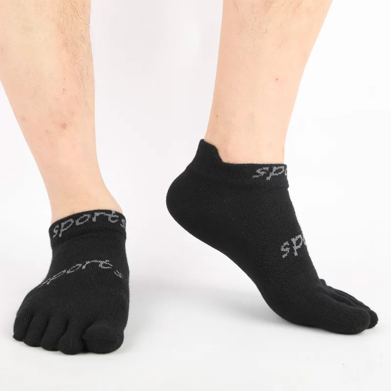 Outdoor Running Five Finger Socks Sweat Absorbing Quick Dry Resistant Breathable Compression Socks Basketball Cycling stockings