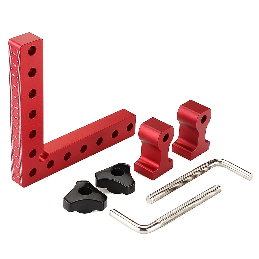 

GanWei Woodworking Precision Clamping Square L-Shaped Auxiliary Fixture Splicing Board Positioning Fixed Clip Woodworking Tool