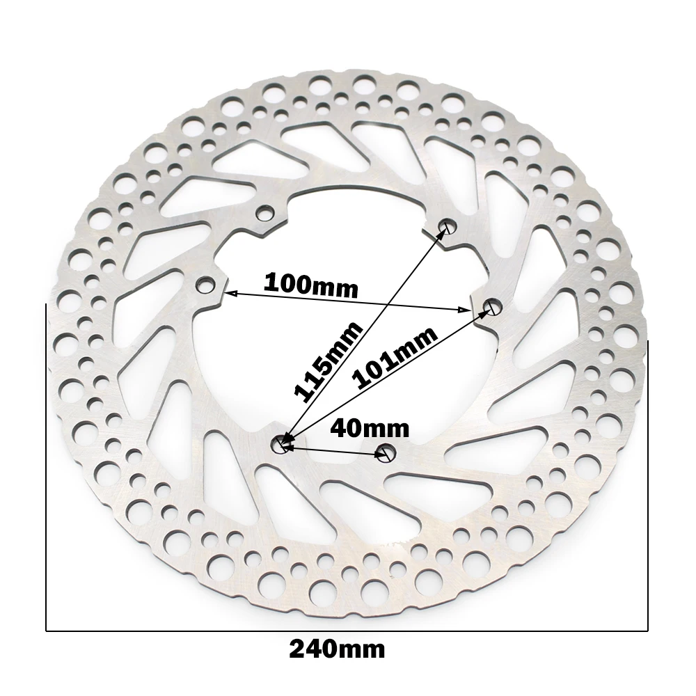 45351-KZ4-J30 Motorcycle Front Brake Disc for Honda CRF250 CRF450 R2-R9 CRF450R CR125 CR250 CR500 CRE F500 X F 300 X