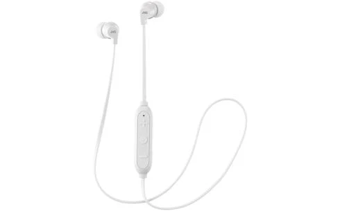 JVC HA-FX21BT-WE earphone in ear, white collar band