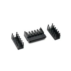 Angitu Crimped SATA 15pin Female Power Housing Connector plastic shell for PC computer ATX hard disk power-10pcs