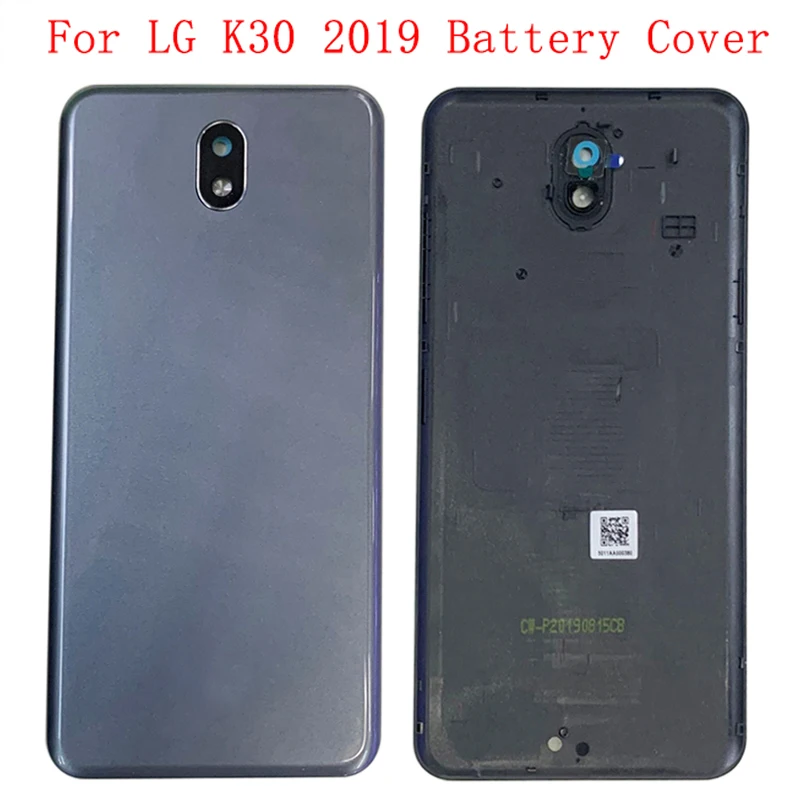 

Крышка батарейного отсека, задняя крышка батарейного отсека для LG K30 2019 LM-X320EMW, Крышка батарейного отсека со средней рамкой с логотипом, запасные части