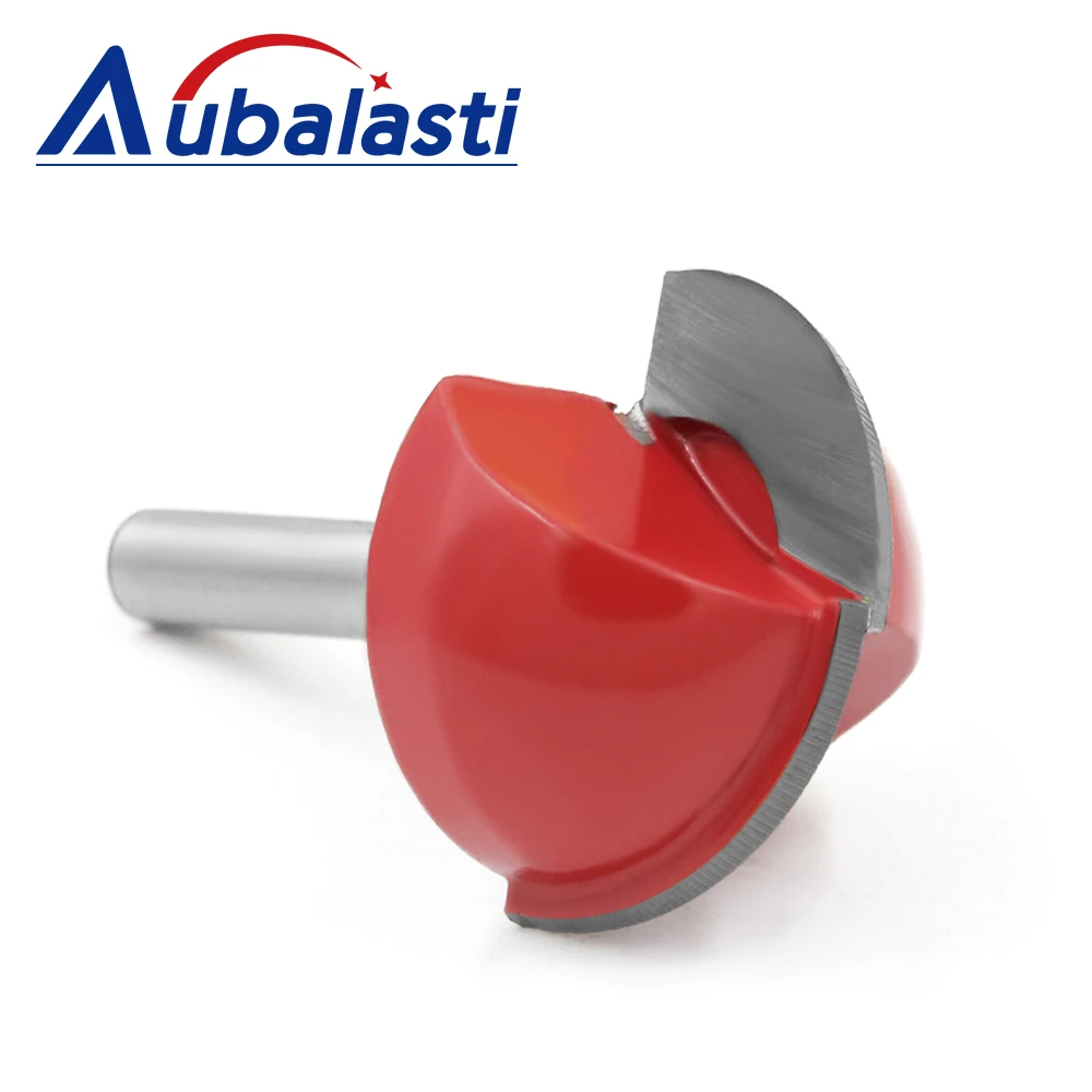 Aubalasti 6 مللي متر 8 مللي متر عرقوب الزاوية التوجيه بت قاطعة المطحنة مستديرة راوتر بت الخشب التشذيب القاطع الشعاع ل النجارة