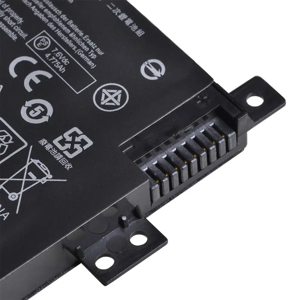 Batería de 7,6 V para ordenador portátil, pila C21N1401 para ASUS X455L X455LA X455LD X455LF X455LN F455L F455LD R455LD Y483L Y483LD W419L K455L