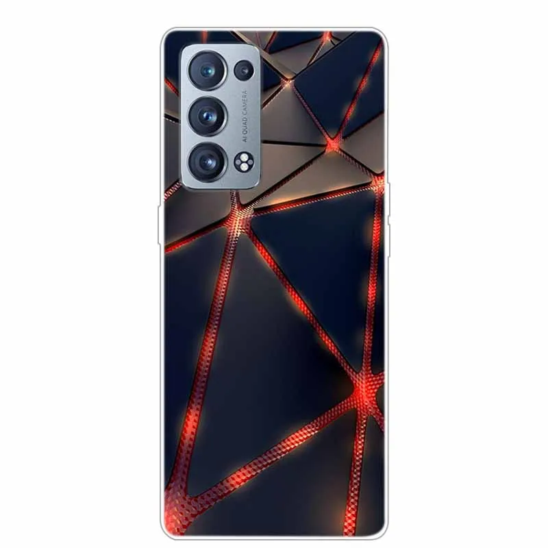 For Oppo Reno6 Pro+ 5G Case 2021 NEW Fashion Soft Silicone Back Cover for OPPO Reno 6 Pro Plus Phone Cases Reno 6Pro plus Fundas