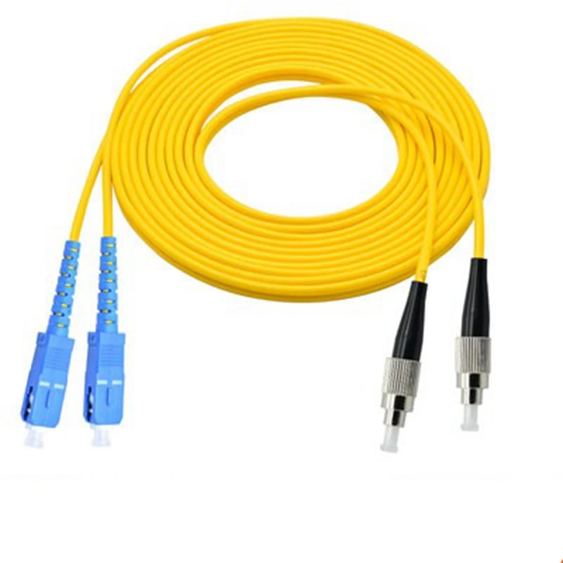 Single-Mode Dual-core Fiber Jumper FC-SC to SC/FC 1m 2m 3 Meters 10 Meters 15M 20m 30m 40m carrier-grade pigtail