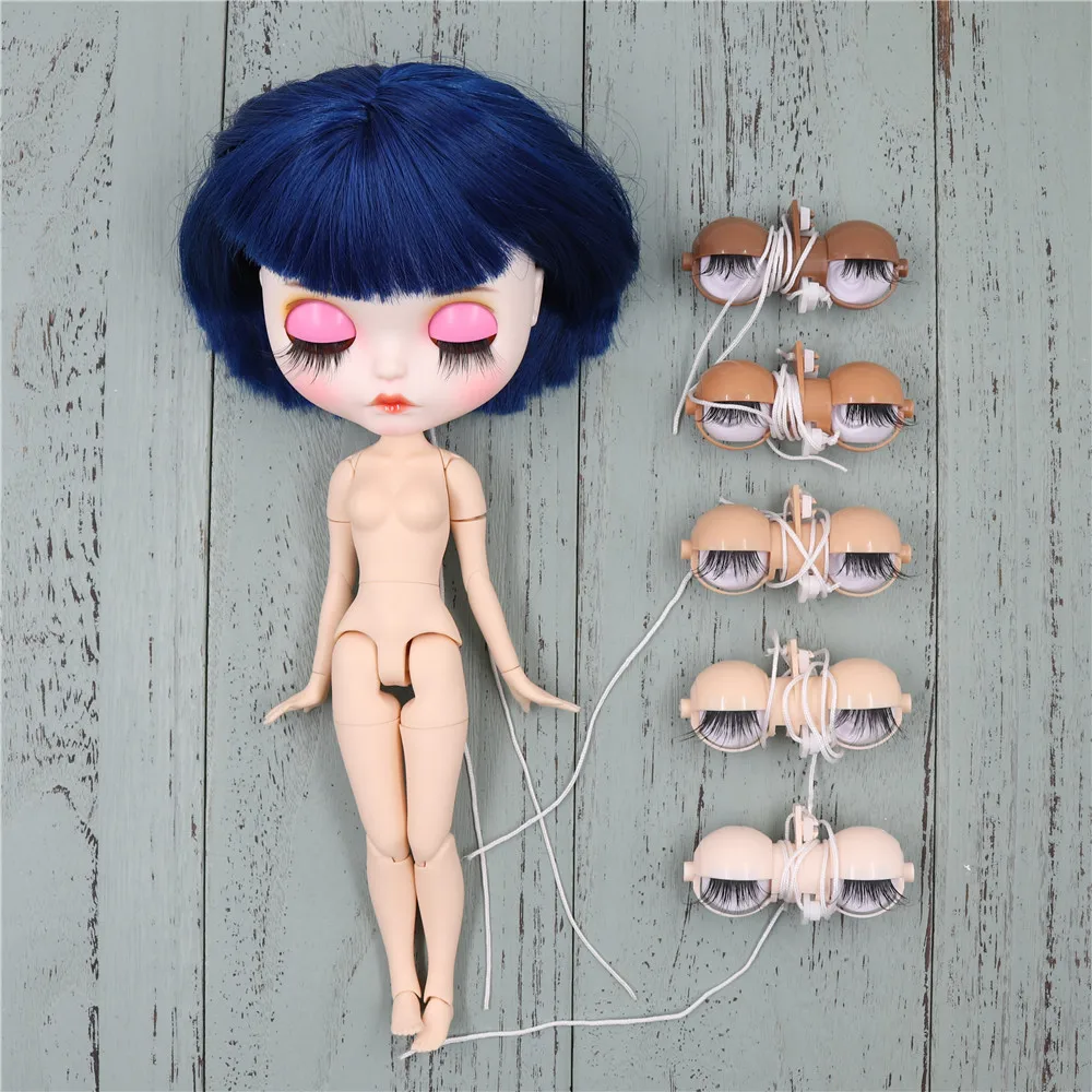 DBS Blyth icy sleepy eyes Long eyelashes accessories screws T-bar C-bar 1/6 30cm doll girl boy gift toy